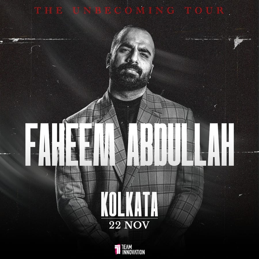 Faheem Abdullah: The Unbecoming India Tour - Kolkata