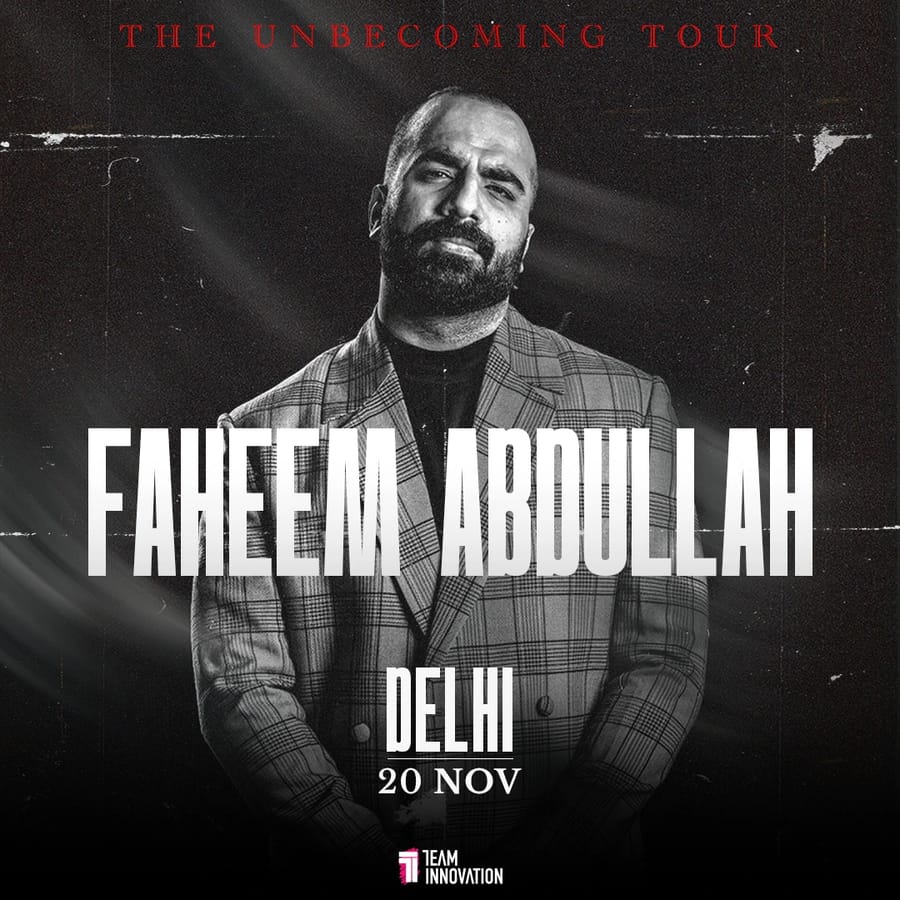 Faheem Abdullah: The Unbecoming India Tour - Delhi