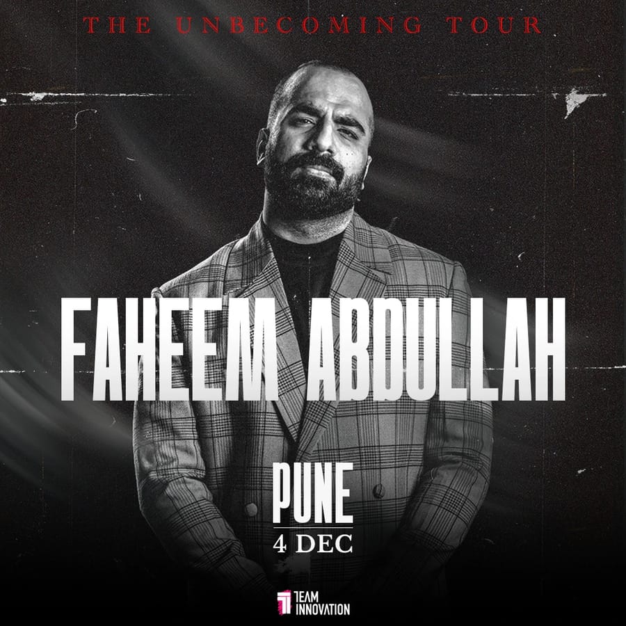 Faheem Abdullah: The Unbecoming India Tour - Pune