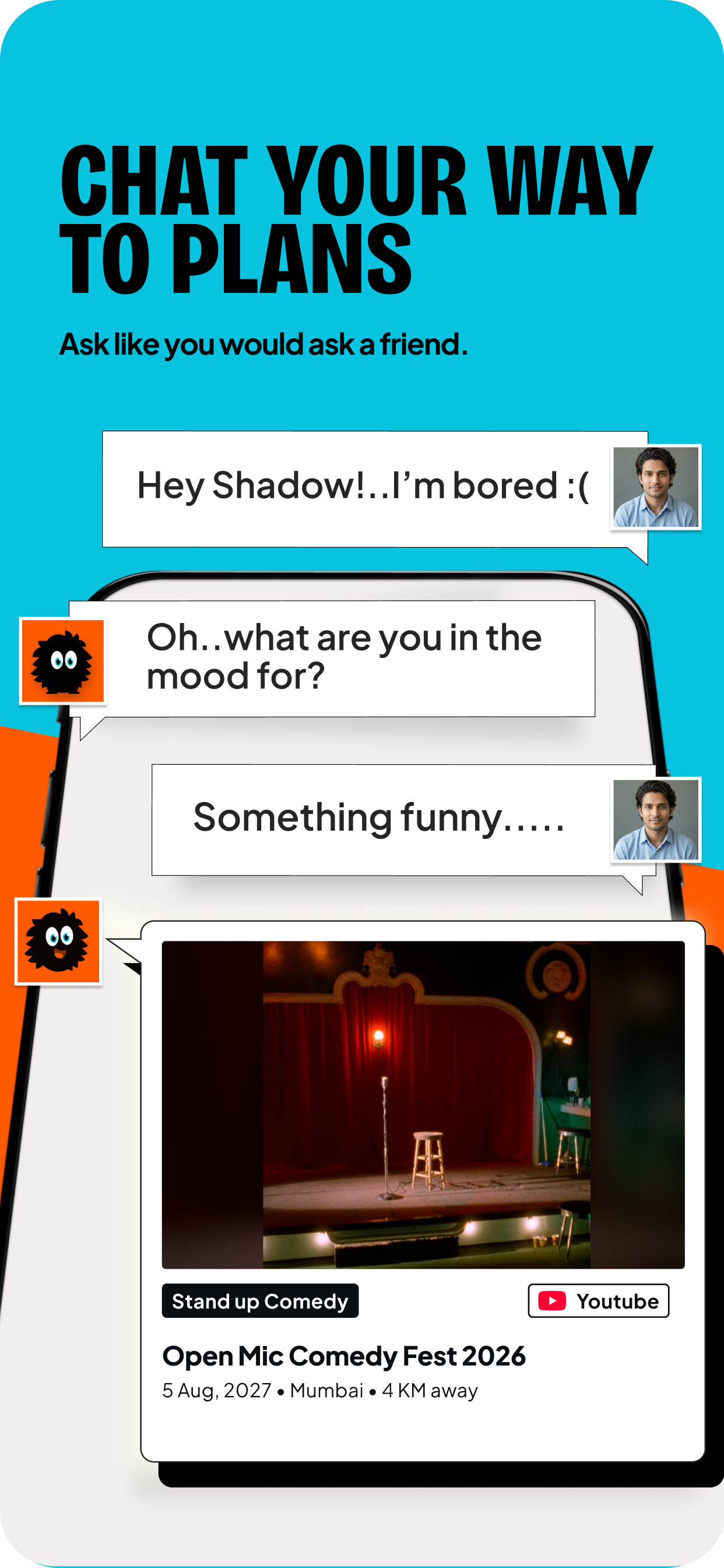 Chat your way to plans